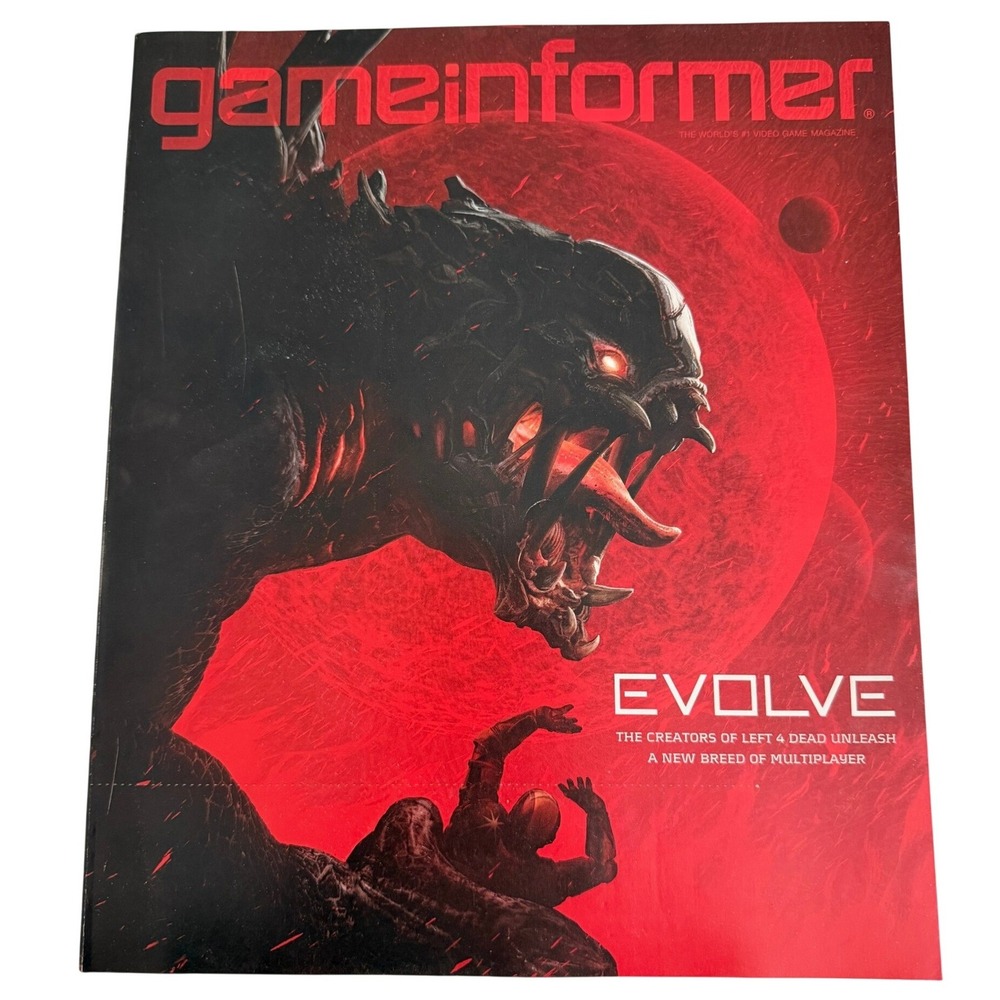 Game Informer Magazine Issue 250 February 2014 Evolve Cover Story Turtle Rock